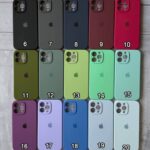 قاب موبایل سیلیکونی اورجینال ( کد 7 تا 12 )