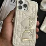 قاب موبایل آیفون دیور هوم اینتنس بالشتی چرمی