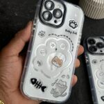 قاب موبایل آیفون پنجه گربه بیبی کت