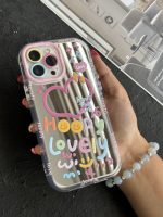 قاب موبایل آیفون هپی لاولی آیینه ای - Image 2