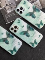 قاب موبایل آیفون پرواز پروانه سبز - Image 8