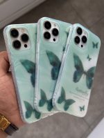 قاب موبایل آیفون پرواز پروانه سبز - Image 4