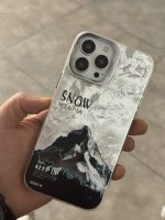 قاب موبایل آیفون نورث فیس ( The North face ) برفی محافظ دوربین استندشو - Image 19