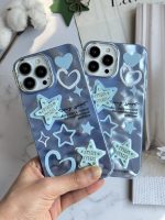 قاب موبایل آیفون ستاره آبی برجسته نگین دار - Image 20