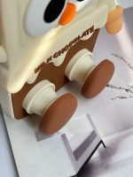 قاب موبایل آیفون شکلات شیری سیلیکونی پا استندشو - Image 14