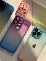 قاب موبایل آیفون یخ در بهشت دورنگ شفاف محافظ لنزدار ( 3008 ) - Image 11