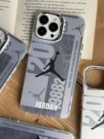 قاب موبایل آیفون نایک جردن لوگو نقره ای 9882 - Image 10