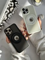 قاب موبایل آیفون توری مگنتی پایه دار