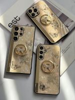 قاب موبایل آیفون پروانه نگین دار سواروسکی استندشو - Image 4