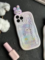 قاب موبایل آیفون استلا آکواریومی سیلیکونی بنفش - Image 19