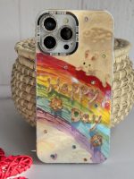 قاب موبایل آیفون خرگوش رنگین کمانی - Image 2