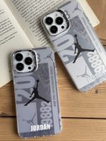 قاب موبایل آیفون نایک جردن لوگو نقره ای 9882 - Image 11