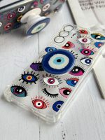 قاب موبایل سامسونگ چشم نظر پشت بیرنگ + پاپسوکت - Image 15