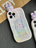 قاب موبایل آیفون استلا آکواریومی سیلیکونی بنفش - Image 15