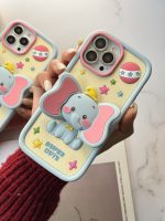 قاب موبایل آیفون بچه فیل دامبو گوش استندشو - Image 24