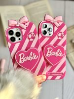 قاب موبایل آیفون باربی آبنباتی پاپیون دار پاپسوکت قلبی - Image 22