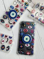 قاب موبایل سامسونگ چشم نظر پشت بیرنگ + پاپسوکت - Image 21