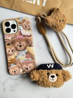 قاب موبایل آیفون خانواده خرسی + بند کوتاه خرسی - Image 25