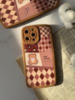 قاب موبایل آیفون بهترین آرزوی خرسی قهوه ای محافظ لنزدار - Image 12