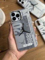 قاب موبایل آیفون نایک جردن لوگو نقره ای 9882 - Image 13