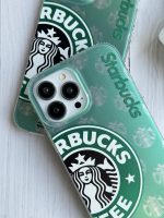 قاب موبایل آیفون استارباکس هلوگرامی سبز - Image 5