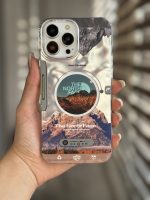 قاب موبایل آیفون موزیکال نورث فیس ( The North face ) کرومی - Image 20