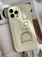 قاب موبایل آیفون دیور بالشتی لوگو طلایی - Image 10