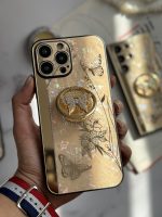 قاب موبایل آیفون پروانه نگین دار سواروسکی استندشو - Image 22