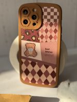 قاب موبایل آیفون بهترین آرزوی خرسی قهوه ای محافظ لنزدار - Image 13