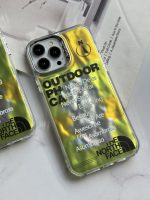 قاب موبایل آیفون نورث فیس فسفری شبرنگ - Image 15