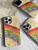 قاب موبایل آیفون خرگوش رنگین کمانی - Image 14