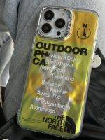 قاب موبایل آیفون نورث فیس فسفری شبرنگ - Image 22