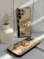 قاب موبایل آیفون پروانه نگین دار سواروسکی استندشو - Image 14