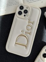 قاب موبایل آیفون دیور بالشتی لوگو طلایی - Image 19