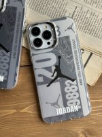 قاب موبایل آیفون نایک جردن لوگو نقره ای 9882 - Image 12