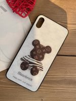 قاب موبایل آیفون لویی ویتون خرس قهوه ای سسامی پشت ( کرم | سفید ) - Image 2