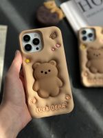 قاب موبایل آیفون خرس فیجت برجسته - Image 8
