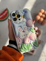 قاب موبایل آیفون شکار خرگوش سه بعدی محافظ لنزدار - Image 25