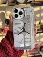 قاب موبایل آیفون نایک جردن لوگو نقره ای 9882 - Image 15