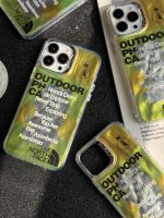 قاب موبایل آیفون نورث فیس فسفری شبرنگ - Image 11