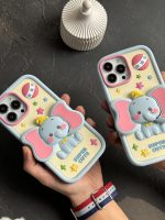 قاب موبایل آیفون بچه فیل دامبو گوش استندشو - Image 8