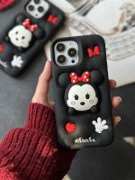 قاب موبایل آیفون میکی موس عشق سیلیکونی پاپ سوکت چسبیده