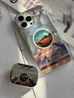 قاب موبایل آیفون موزیکال نورث فیس ( The North face ) کرومی - Image 8