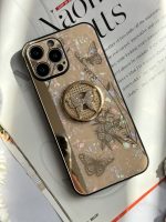 قاب موبایل آیفون پروانه نگین دار سواروسکی استندشو - Image 25