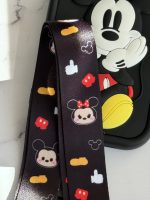 قاب موبایل آیفون میکی برجسته سولید مشکی بدون بند - Image 5