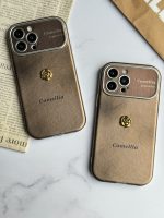 قاب موبایل آیفون کاملیا کاراملی محافظ لنزدار - Image 5