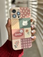 قاب موبایل آیفون شاخه گل ارغوانی محافظ لنزدار - Image 12