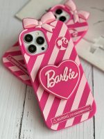 قاب موبایل آیفون باربی آبنباتی پاپیون دار پاپسوکت قلبی - Image 4