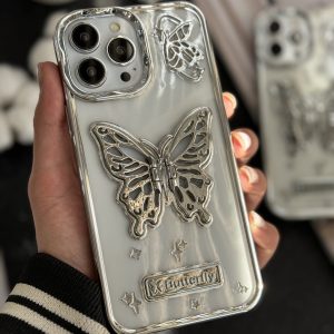 قاب موبایل آیفون پروانه بال متحرک