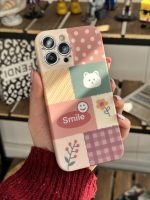 قاب موبایل آیفون شاخه گل ارغوانی محافظ لنزدار - Image 19